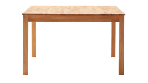 Auszugtisch Mca direkt aus Holz in Holzfarben Auszugtisch Basco Kernbuche - ca. 125 - 165 x 80 cm
